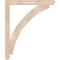 Ekena Millwork Thorton Craftsman Smooth Bracket, Douglas Fir, 3 1/2"W x 40"D x 48"H BKT04X40X48THR04SDF - alternate 3